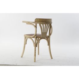 DKD Home Decor Silla Horeca Natural 46 x 78 x 57 cm (2 Unidades) Ratán Olmo