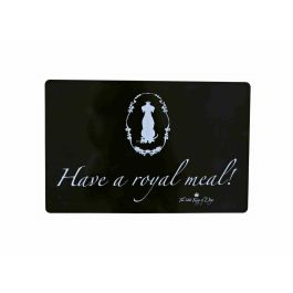 Tapete Trixie Have a royal meal Negro Plástico 44 × 28 cm