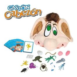 Bizak 64558519 Gastón Cabezón - Juego de mesa divertido y asqueroso busca objetos dentro de la cabeza para niños +3 años