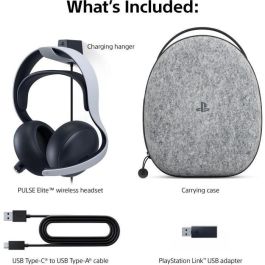 Sony PULSE Elite PS5PULSEELITEV2 Auriculares inalámbricos de diadema con micrófono para PlayStation 5