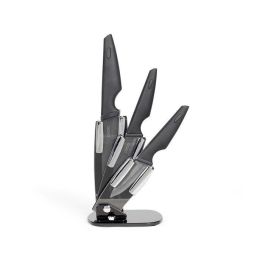 Livoo MEC135N - Bloque de 3 cuchillos con soporte de 7,5 / 10 / 12,5 cm - Hoja de cerámica - Apto lavavajillas Precio: 34.89000031. SKU: B1362SZVZ2