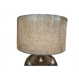 DKD Home Decor Lámpara Sobremesa Verde Beige 42 x 74 x 42 cm