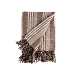 Multiusos Rayas Beige 235x205 cm - Giftdecor - 70% algodón, 25% poliéster (8 Unidades) Multiusos Rayas Beige 235x205 cm - Giftdecor - 70% algodón, 25% poliéster (8 Unidades)