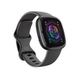 Fitbit Sense 2 Shadow Grey/Graphite Smartwatch con Seguimiento de Respuesta Corporal, Perfil de Sueño y ECG Precio: 458.78999969. SKU: S0441775