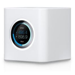 AmpliFi HD WiFi System con 1 Router y 2 Meshpoints, 5.25 Gbps, 802.11ac/a/b/g/n, Pantalla LCD, App móvil