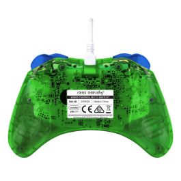 PDP PDP0708056068486 Gamepad Rock Candy Super Mario Luigi Con Cable, Colores Brillantes, Ergonómico