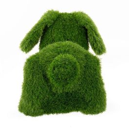 Figura Decorativa Polipropileno Césped Artificial Perro 23 x 35 x 33 cm Figura Decorativa Polipropileno Césped Artificial Perro 23 x 35 x 33 cm