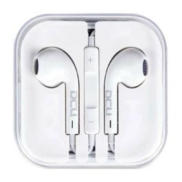 Auriculares de Botón DCU 34151000 Blanco