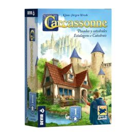 Devir Carcassonne: Posadas y Catedrales Expansión 1 para 6 Jugadores - Nuevas Posadas y Catedrales Precio: 21.75822. SKU: B1BW52W2ZF