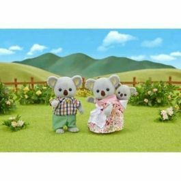 Sylvanian Families 5310 Familia Koala - Set de Juguete de Figuras Coleccionables Incluye Papá, Mamá y Bebé
