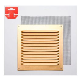Fepre Rejilla con mosquitera aluminio 0.8 oro 150x150mm Precio: 2.8900003. SKU: S7902407