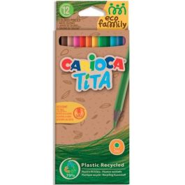 Carioca Lápices De Colores Tita Eco Family Hexagonal C-Surtidos Estuche 12 Ud Precio: 1.49999949. SKU: B18JXWBKXT