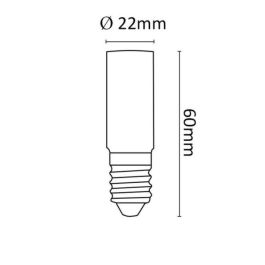 Bombilla LED Asalite E14 3W 340Lm 3000K IP20 [ASAL-0121
