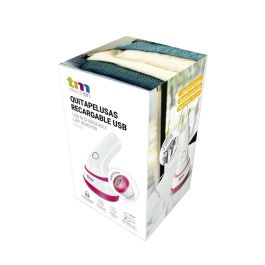 Quitapelusas Eléctrico Recargable TM Electron Blanco Compacto