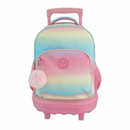 Mochila trolley fjo compacto doble cuerpo gran capacidad blin blin gradient pink. 44 x 34 x 24 cm. Precio: 43.49999973. SKU: B1BPYRKXEN