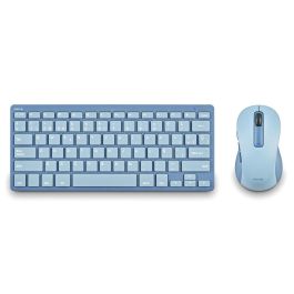 Teclado y Ratón NGS FANTASYKITBLUE Qwerty Español Azul Rosa Teclado y Ratón NGS FANTASYKITBLUE Qwerty Español Azul Rosa