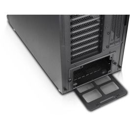 Nanoxia Deep Silence 8 Pro Micro Torre PC Negra con Panel de Vidrio Templado y Filtro Anti-Polvo para ATX/EATX