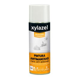 Xylazel Pintura Spray Antimanchas Soluciones para Paredes y Techos | Sella, Elimina y Cubre Manchas | Blanco Mate Interior 500 ml