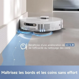 Mova Robot Aspirador E30 Ultra con Vaciado Automático y Mopa - Limpieza Automática Tecnología RoboSwing