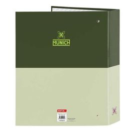 Carpeta de anillas Munich Bright khaki Verde A4 27 x 33 x 6 cm