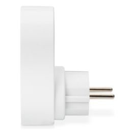 Digitus Adaptador de Enchufe Universal con 2 Puertos USB-A, Cargador Interior Compatible Universal, Gris/Blanco