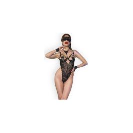 Conjunto de Lencería Chilirose Negro S/M 3 Piezas Conjunto de Lencería Chilirose Negro S/M 3 Piezas