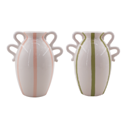 Jarron Moderno DKD Home Decor Rosa Verde 14.5 x 23 x 20 cm (4 Unidades) Precio: 61.49999966. SKU: B1JEF9W8HV