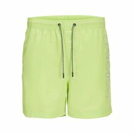 Bañador Infantil Jack & Jones Jjswim Double Logo Ly Verde Claro Precio: 11.49999972. SKU: B1H4DKDR87