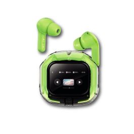 SAMI AIR TOUCH TWS - Auriculares Inalámbricos Transparentes Verde, Batería 30mAh/300mA Precio: 16.093. SKU: B19PJFD78H