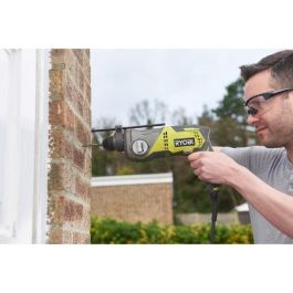 Ryobi Taladro Percutor SDS+ 680W 2.1J 4 Modos | Perfora Madera 30mm, Metal 13mm, Hormigón 22mm | Incluye 2 Brocas SDS+