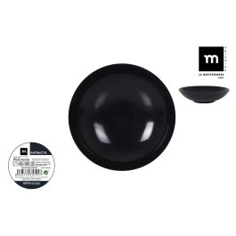 La Mediterranea Plato Hondo Melamina Antracita 21 x 5.3 cm (24 Unidades) Precio: 42.50000007. SKU: B1636THG9Q