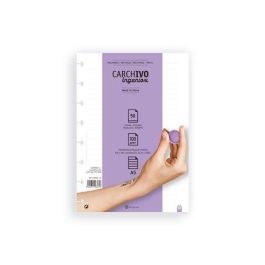 Carchivo Recambio Cuaderno Ingeniox A5 50 Hojas Extraíbles 100 gr Pautado 7 mm Precio: 2.50000036. SKU: B186B9YZPD