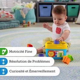 Cesta encajable bloques infantiles con asa para transportar