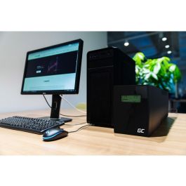 Green Cell SAI UPS01LCD Línea Interactiva 600VA 360W Protección Sobretensión 230V