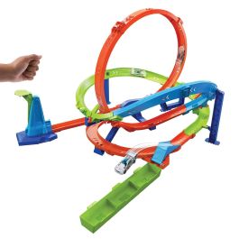 Pista Hot Wheels Ciclón Looping Extremo Htk16 Mattel