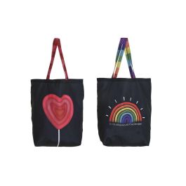 DKD Home Decor Bolsa Urban Kawai 23 Nylon Poliester Multicolor Negro 43 x 15 x 40 cm (2 Unidades) Precio: 8.49999953. SKU: B1CW3RXQVD