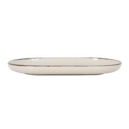 Fuente Oval Anllo Nordic Brillo IVORY 25x15x2.2 cm - Inde (18 Unidades) Fuente Oval Anllo Nordic Brillo IVORY 25x15x2.2 cm - Inde (18 Unidades)