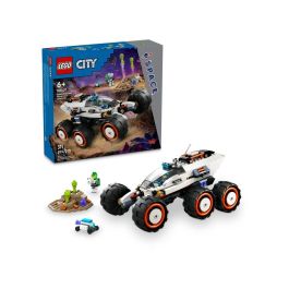 LEGO 60431 City Rover de Exploración Espacial y Vida Extraterrestre, Juguete con 2 Minifiguras y Figuras de Robots