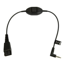 Jabra Cable QD a Jack 2.5mm Recto 0.3m con Respuesta de Llamada para Philips/Ericsson Precio: 45.8900002. SKU: B14SQR5JBK
