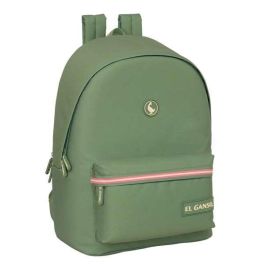 Mochila para Portátil El Ganso +usb el ganso basics Verde 31 x 44 x 18 cm Precio: 22.49999961. SKU: B17PJPXYTQ