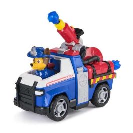 Paw Patrol Vehículo de Rescate de Bomberos Fire Rescue - Juguete Modelos Surtidos para Niños +3 Años - Medidas 20,3x25,4x8,13 cm