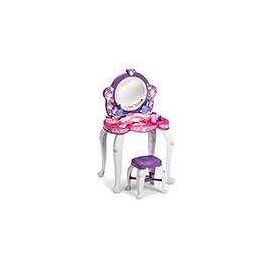 Chicos Tocador de Juguete Topstar con Taburete, Luces y 12 accesorios. Medidas 51x56x85 cm. Ideal para 3 a 5 años