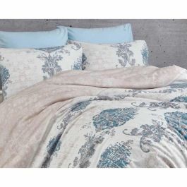 Juego de Cama ASI8683342463249 - Funda Nórdica 220x240 cm y 2 Fundas de Almohada 60x60 cm - 100% Algodón Reforzado - Azul