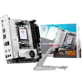 MSI B850I EDGE TI WiFi Placa Base AMD B850 Socket AM5 mini ITX, Compatible con Ryzen 7000/8000/9000, DDR5, Wi-Fi 7, 911-7E79-04S Precio: 257.49999957. SKU: B1GMPZW8RX