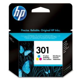HP n.301 Cartucho Tinta Tricolor Original para HP DeskJet 1050 / 2540 / 3050, Envy 4500 / 5530, OfficeJet 2620 / 4630 Precio: 29.49999965. SKU: S5600597