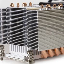 Dynatron A24 Enfriador CPU PWM para AMD AM4 AM5 Socket, Ventilador 60mm, Kuehler 2U Procesador