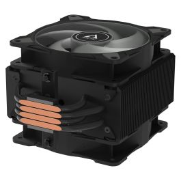 ARCTIC Refrigerador CPU Freezer 36 A-RGB Negro ACFRE00124A para Intel LGA1851/1700 y AMD AM5/AM4 con Ventilador 12cm PWM y Tubos de Calor de Aluminio