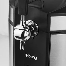 Dispensador de cerveza HKoeNIG - Para todos los barriles de 5L - Negro / Acero inoxidable - BW1880 Dispensador de cerveza HKoeNIG - Para todos los barriles de 5L - Negro / Acero inoxidable - BW1880