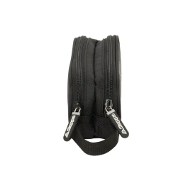 Portatodo Doble Kappa Dark Negro 21 x 8 x 6 cm