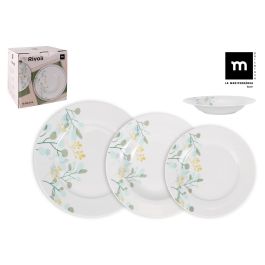 La Mediterranea Vajilla Redonda Rivoli 18 Piezas (2 Unidades) Precio: 40.49999954. SKU: B1BHNX5YHQ